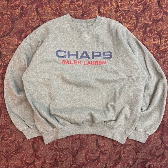 Ralph Lauren Other - 90s Chaps Ralph Lauren Boxy Heavy Crewneck